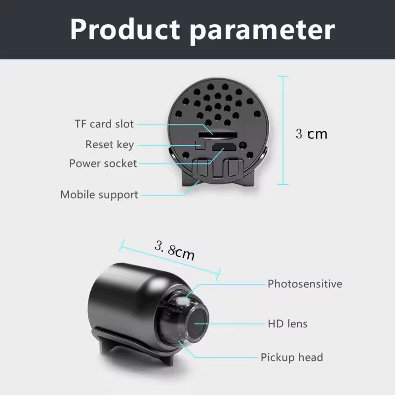 Mini Wifi Camera 1080p HD